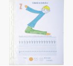 Pochette exacompta polypropylène grainé 5/100e perforée format écolier 170x220mm sachet 10 unités