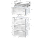BOSCH Réfrigérateur congélateur bas KGN392XCF