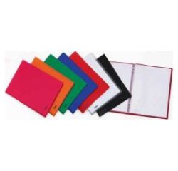 Portalistini Sviluppo - buccia - PP - 22 x 30 cm - 30 buste - nero - Favorit