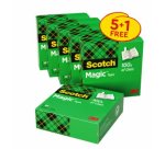 Scotch 7100054673 33 m Acrylic Transparent 6 pc(s)
