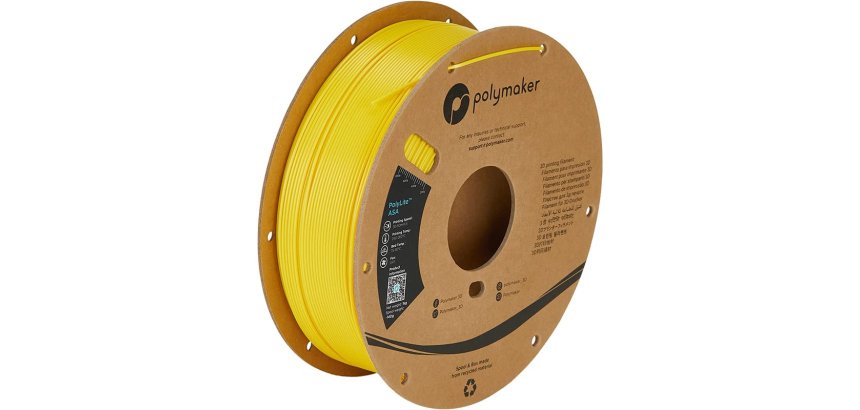 Polymaker PF01031 3D printing material Acrylonitrile-styrene-acrylate Yellow 1 kg