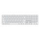 Apple Magic clavier Universel USB + Bluetooth QWERTY Anglais américain Blanc