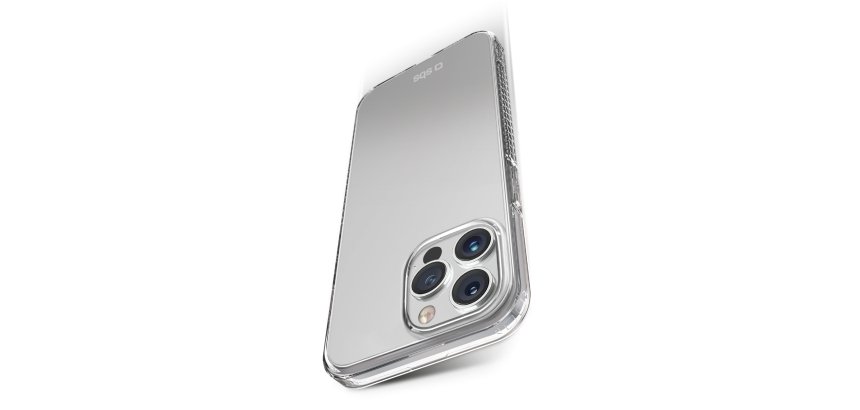 SBS Etui support Coque Extreme X2 iPhone 15 Pro Max, transparent