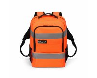 DICOTA P20471-18 sac à dos Noir, Gris, Orange Polyéthylène téréphtalate recyclé (rPET)