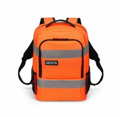 DICOTA P20471-18 sac à dos Noir, Gris, Orange Polyéthylène téréphtalate recyclé (rPET)