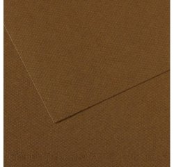 Papier dessin canson feuille mi-teintes n 501 grain        gelatine haute teneur coton   160g 50x65cm unicolore marron