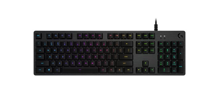 Logitech G G512 clavier Gaming USB AZERTY Français Charbon