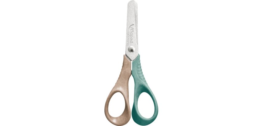 Maped Creativ 472020FM stationery/craft scissors Universal Straight cut Brown, Green, Stainless steel