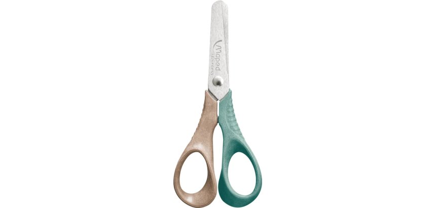 Maped Creativ 472020FM forbici da cancelleria Universale Taglio a zig zag Marrone, Verde, Acciaio inox
