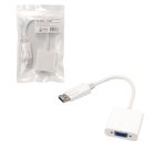 MCL CG-294C câble vidéo et adaptateur 0,2 m VGA (D-Sub) DisplayPort Blanc