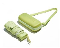 Muitomas UMBRCASEGN umbrella Green Metal Polyester Compact Rain umbrella