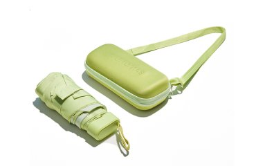 Muitomas UMBRCASEGN paraguas Verde Metal Poliéster Compacto