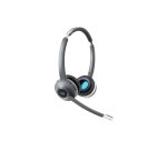 Cisco 562 Casque Sans fil Arceau Bureau/Centre d'appels USB Type-A Bluetooth Noir, Gris
