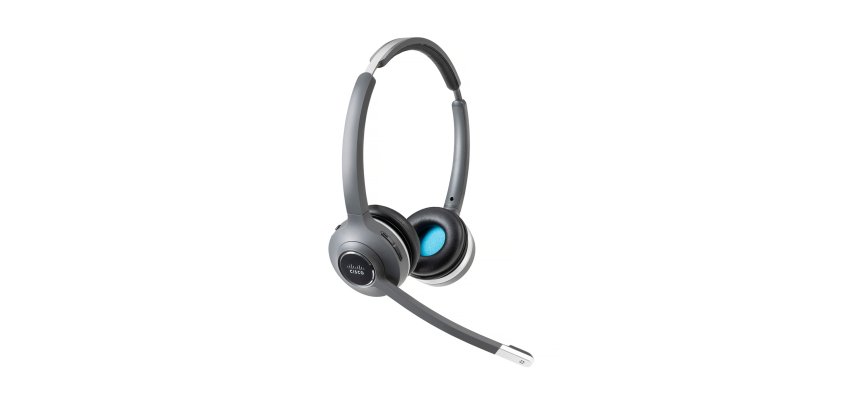 Cisco 562 Casque Sans fil Arceau Bureau/Centre d'appels USB Type-A Bluetooth Noir, Gris