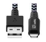 Tripp Lite M100-006-HD Cable de Sincronización y Carga USB A a Lightning para Servicio Pesado, Certificado MFi - M/M, USB 2.0, 1.83 m [6 pies]