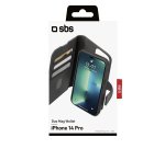 SBS Coque iPhone portefeuille 2 en 1 iPhone 14 Pro