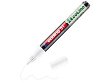 Marqueur edding 51 ecoline peinture base eau pointe      ogive 1/2mm coloris blanc