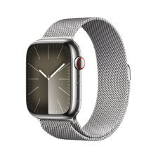 Apple Watch Series 9 45 mm Numérique 396 x 484 pixels Écran tactile 4G Argent Wifi GPS (satellite)