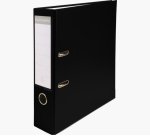Classeur levier exacompta a4 polypropylène 22/10e dos 80mm coloris noir