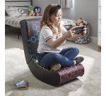 X Rocker Neo Hex Edition Console Gaming Chair Upholstered Seat Black