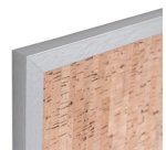 Bi-Office SF141258528 sign holder/information stand Cork, MDF, Metal Brown, Silver