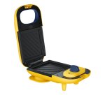 Comfeè MC-JK1312P201 piastra per waffle 1 waffle 950 W Blu, Giallo
