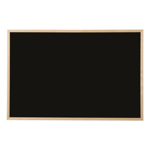 Tableau noir pour craie, cadre en bois de pin. Format 40x30 cm