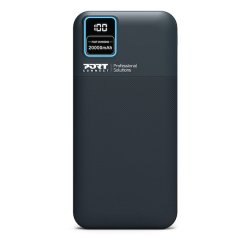 Port Designs 907002 banque d'alimentation électrique Lithium Polymère (LiPo) 20000 mAh Noir