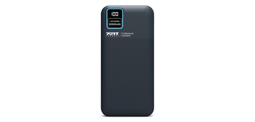 Port Designs 907002 banque d'alimentation électrique Lithium Polymère (LiPo) 20000 mAh Noir
