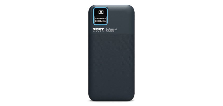 Port Designs 907002 banque d'alimentation électrique Lithium Polymère (LiPo) 20000 mAh Noir