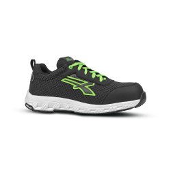 U-Power Mitch ESD Unisex Adulto Nero, Verde, Bianco