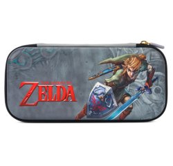 PowerA NSCS0210-01 funda para consola portátil Nintendo Sentido Gris, Multicolor