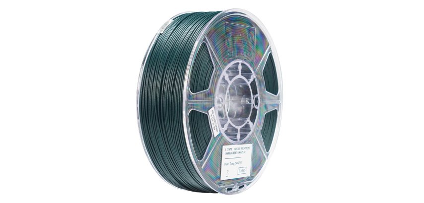 eSUN EABS-CF 1.75mm DARK GREEN 1kg Dark Green ABS