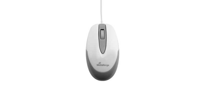 MediaRange MROS214 souris Bureau Droitier USB Type-A Optique 1000 DPI