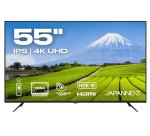 JAPANNEXT JN-IPS550UHD60F écran plat de PC 139,7 cm (55") 3840 x 2160 pixels 4K Ultra HD LCD Noir