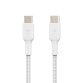 Belkin CAB004BT2MWH2PK câble USB USB 2.0 2 m USB C Blanc