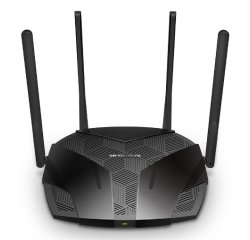 Mercusys MR80X routeur sans fil Gigabit Ethernet Bi-bande (2,4 GHz / 5 GHz) Noir