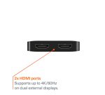 Cygnett CY5391CYHUB interface hub USB Type-C Black