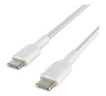 Belkin CAB004BT1MWH2PK cable USB USB 2.0 1 m USB C 0,48 Gbit/s 60 W Blanco
