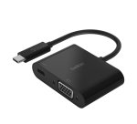 Belkin AVC001BTBK base para portátil y replicador de puertos Alámbrico USB 3.2 Gen 1 (3.1 Gen 1) Type-C Negro