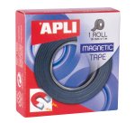 Ruban magnétique apli adhésif permanent 19mmx1m