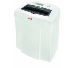 Destructeur hsm securio c14 coupe droite 3,9mm silencieux anti-bourrage système sécurité 20l 366x258x405mm