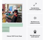 Apple iMac Apple M M4 59,7 cm (23.5") 4480 x 2520 Pixeles PC todo en uno 16 GB 256 GB SSD macOS Sequoia Wi-Fi 6E (802.11ax) Verde