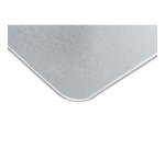 Serre-livres maul aluminium coins arrondis 10x10x13cm     coloris argent