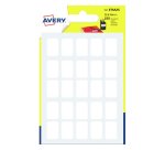 Etiquette manuscrite avery 12x18mm coloris blanc pochette225 unites