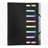 Trieur polypropylène 3 rabats 8 compartiments OPAK