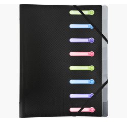 Trieur polypropylène 3 rabats 8 compartiments OPAK