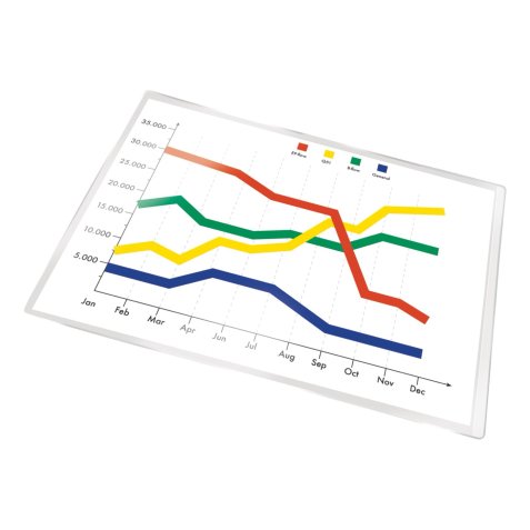 Pochette q-connect adhésive polypropylène transparent 12/100e format a4 210x297mm sachet 5 unités