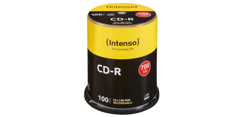 Intenso CD-R 700MB 700 Mo 52x 100 pièce(s)