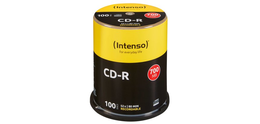 Intenso CD-R 700MB 52x 100 stuk(s)